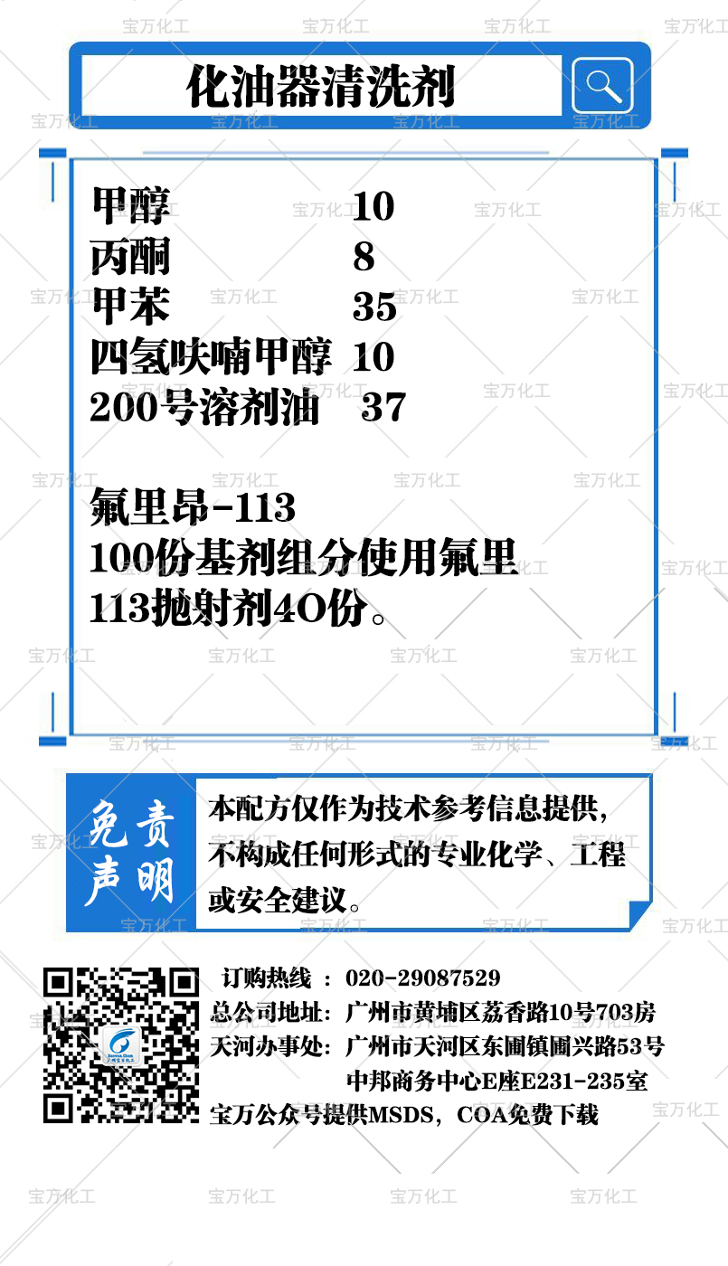 化油器清洗劑