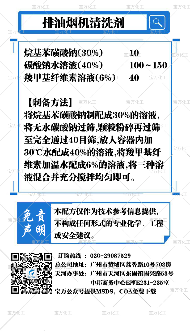 排油煙機清洗劑